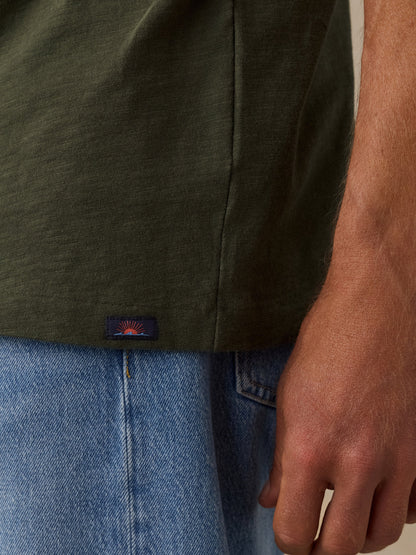 Sunwashed Regenerative Pocket Tee - Forest Grove