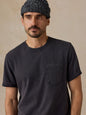 Short-Sleeve Recycled Cotton Tee - Ridge Black