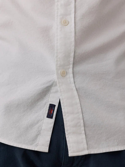Laundered Oxford Shirt - Pure White