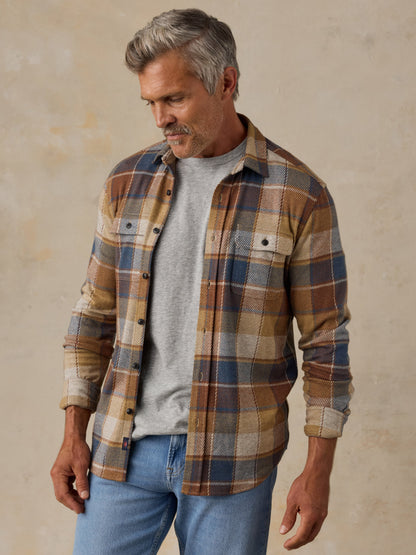 Sweater Shirt - Boulder Creek Plaid