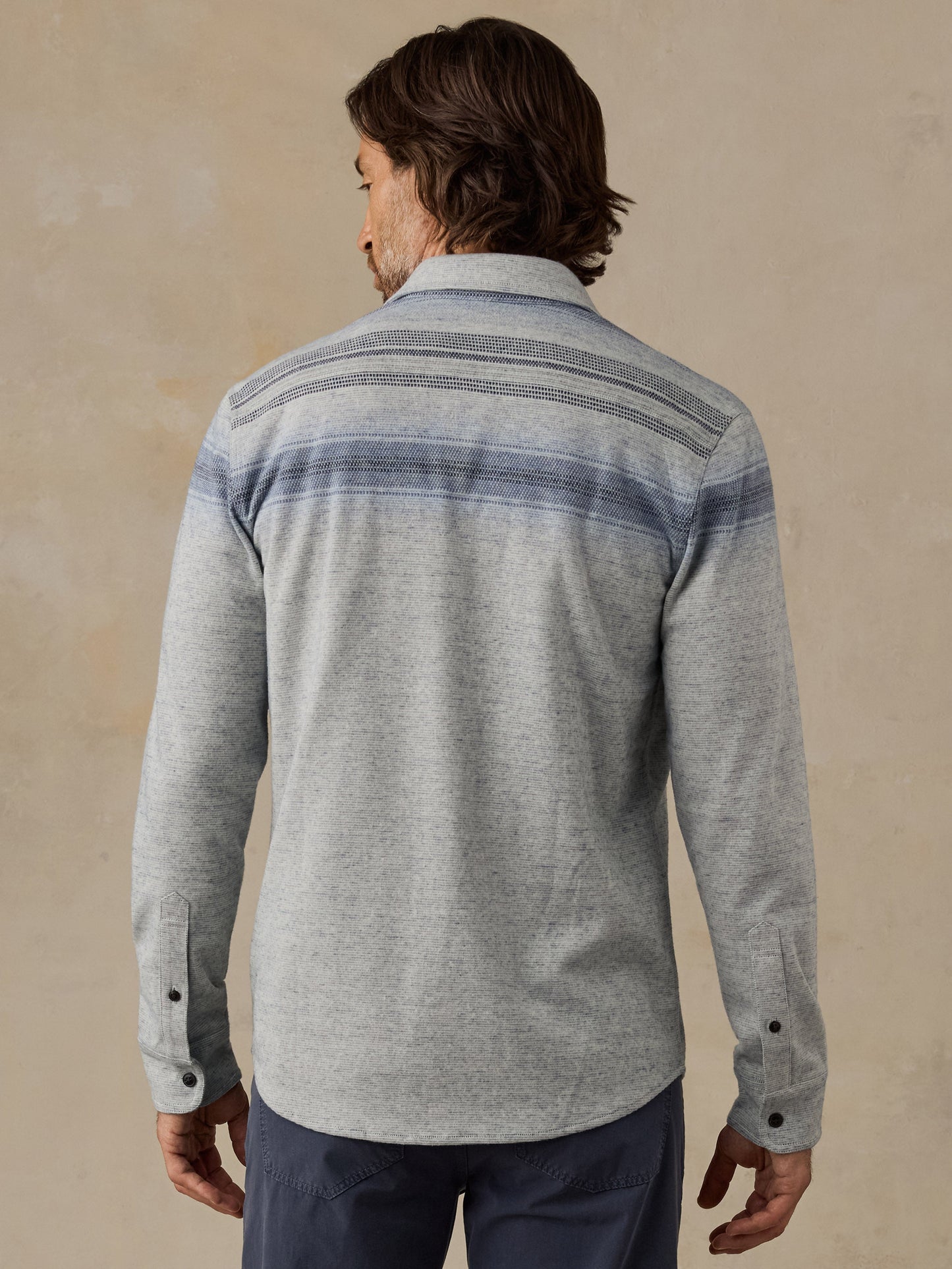 Sweater Shirt - River Stone Ombre