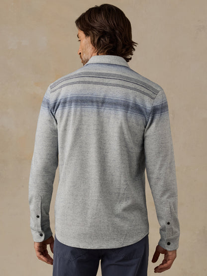 Sweater Shirt - River Stone Ombre