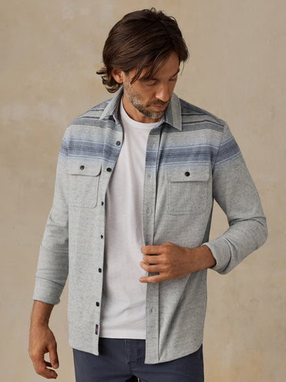 Sweater Shirt - River Stone Ombre